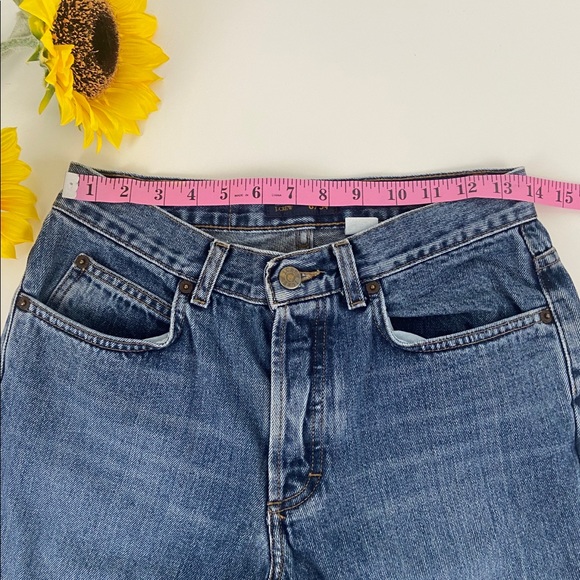 J Crew Button Fly Mid Rise Straight Jeans Size 6 - Picture 4 of 8